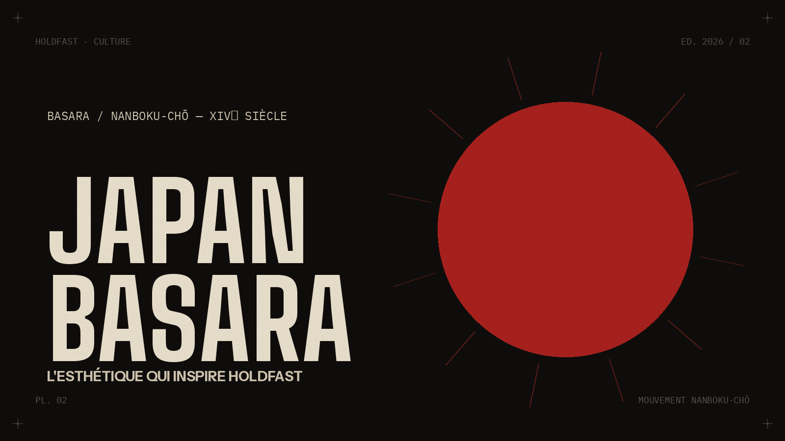 Japan Basara — die Ästhetik, die Holdfast inspiriert