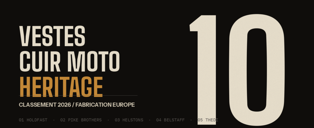 Top 10 Vintage Motorrad-Lederjacken Made in Europe (2026)