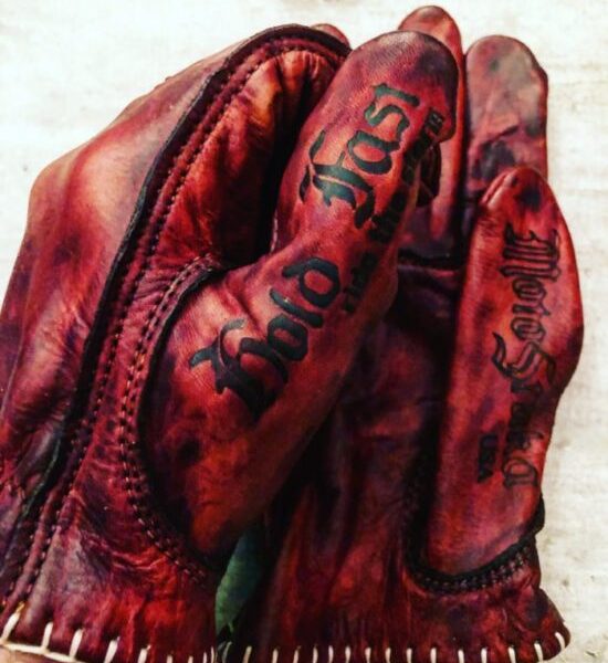 Motostuka Handschuhe rot Bloody 1936 Holdfast Japan Style Bobber