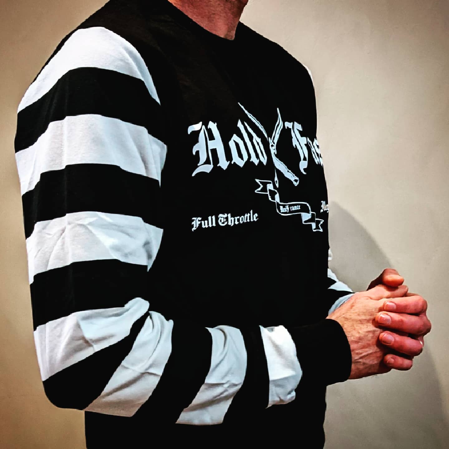 Seitenansicht Pullover Hold Fast Racer Style