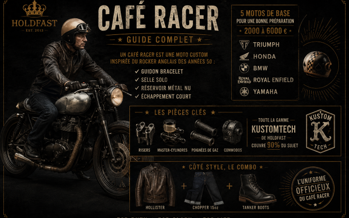 Cafe Racer 101 — die Maschine, die Kultur, die Garderobe