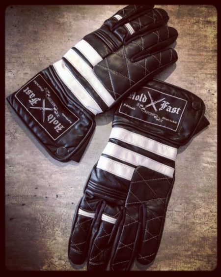 Japan Style Handschuhe Full Throttle gesteppt Holdfast Bobber Premium