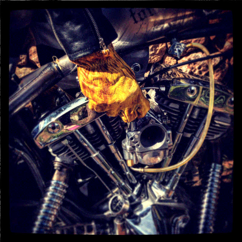 Motostuka Handschuhe Bronze Vintage 1936 Holdfast Heritage — Detail 4