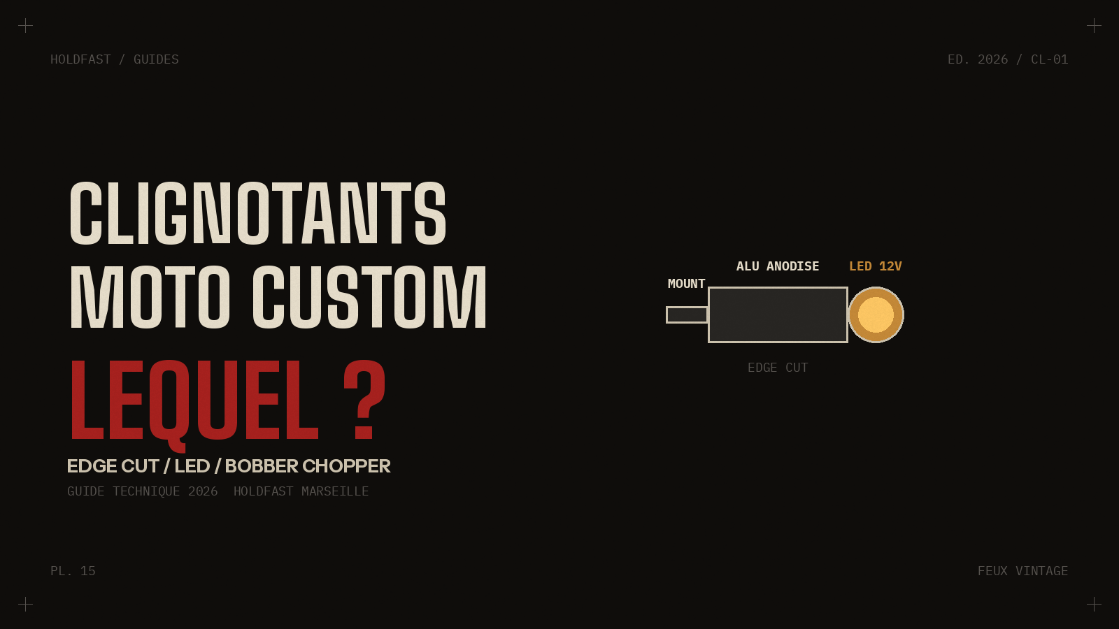 Custom-Blinker LED Edge Cut — welche wählen? Guide 2026